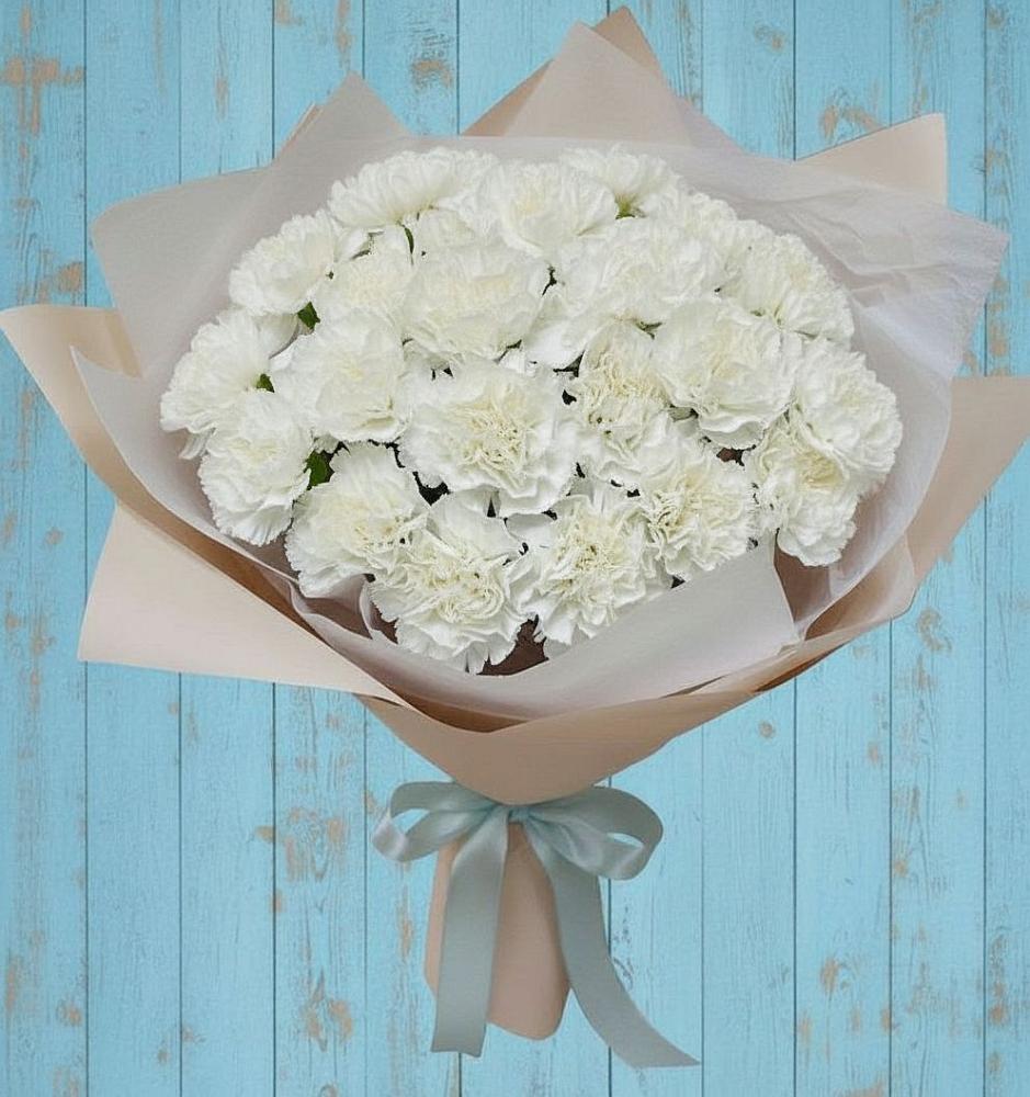 Букет цветов из: Гвоздики в Молочном Вологодской области