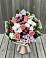 Букет цветов из: Альстромерии, Гвоздики, Розы и Хризантемы в Молочном Вологодской области