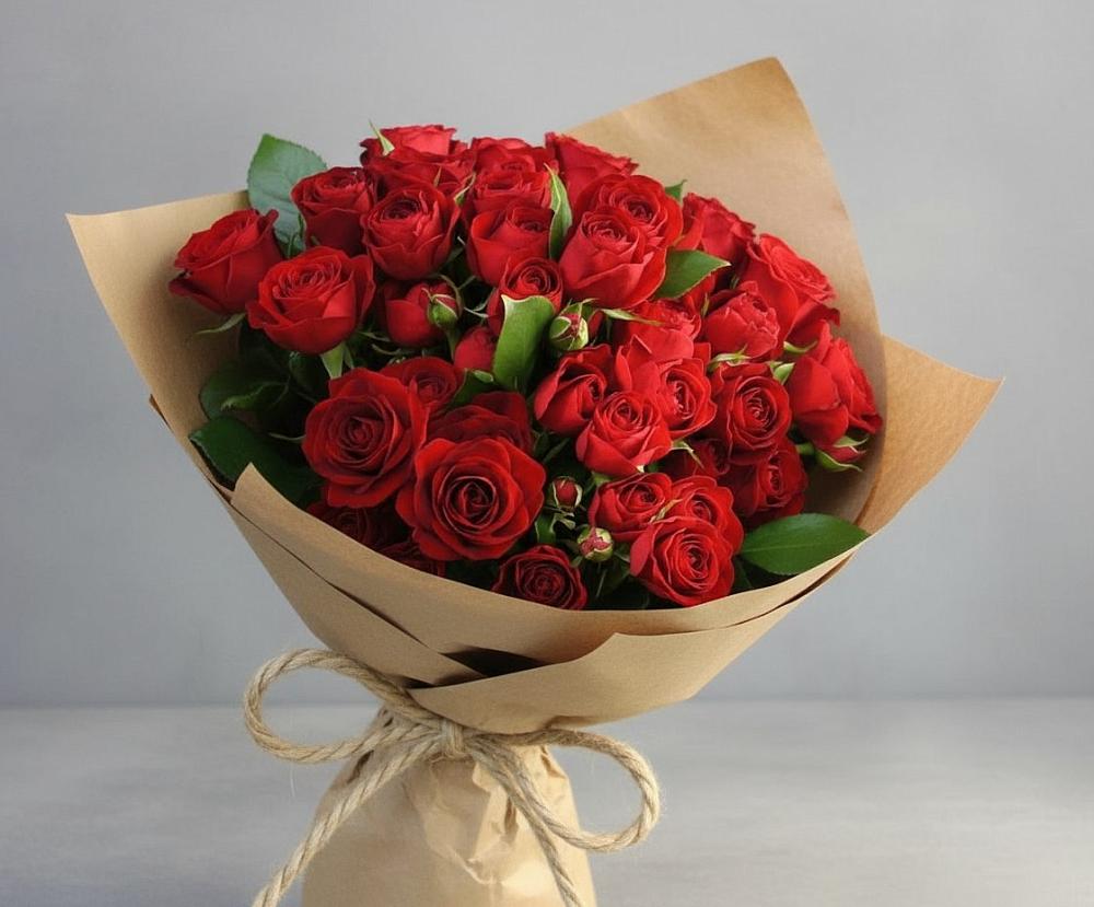 Букет Любовный роман в Молочном Вологодской области