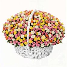 Премиум букет из: Розы #REPLACE_PRED# Молочном Вологодской области