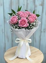 Букет цветов из:  Розы в Молочном Вологодской области