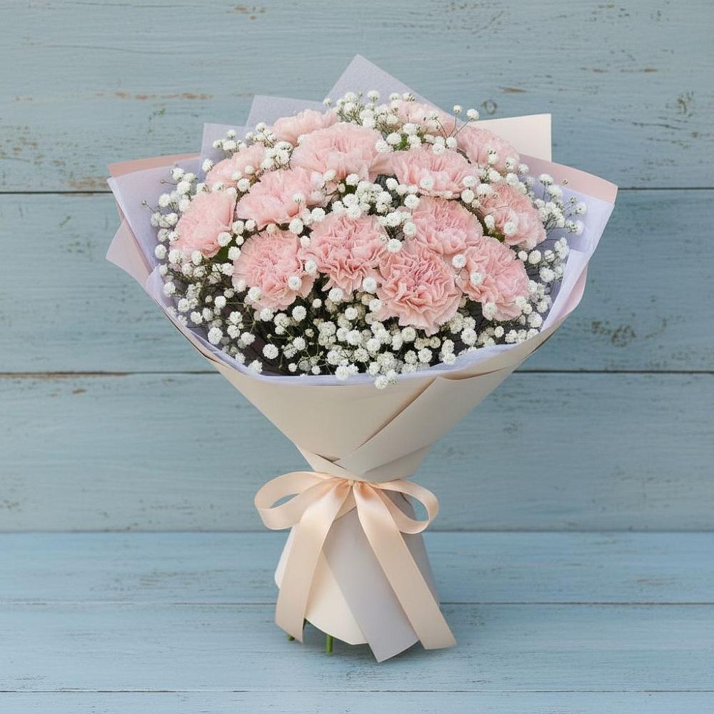 Букет цветов из: Гвоздики в Молочном Вологодской области