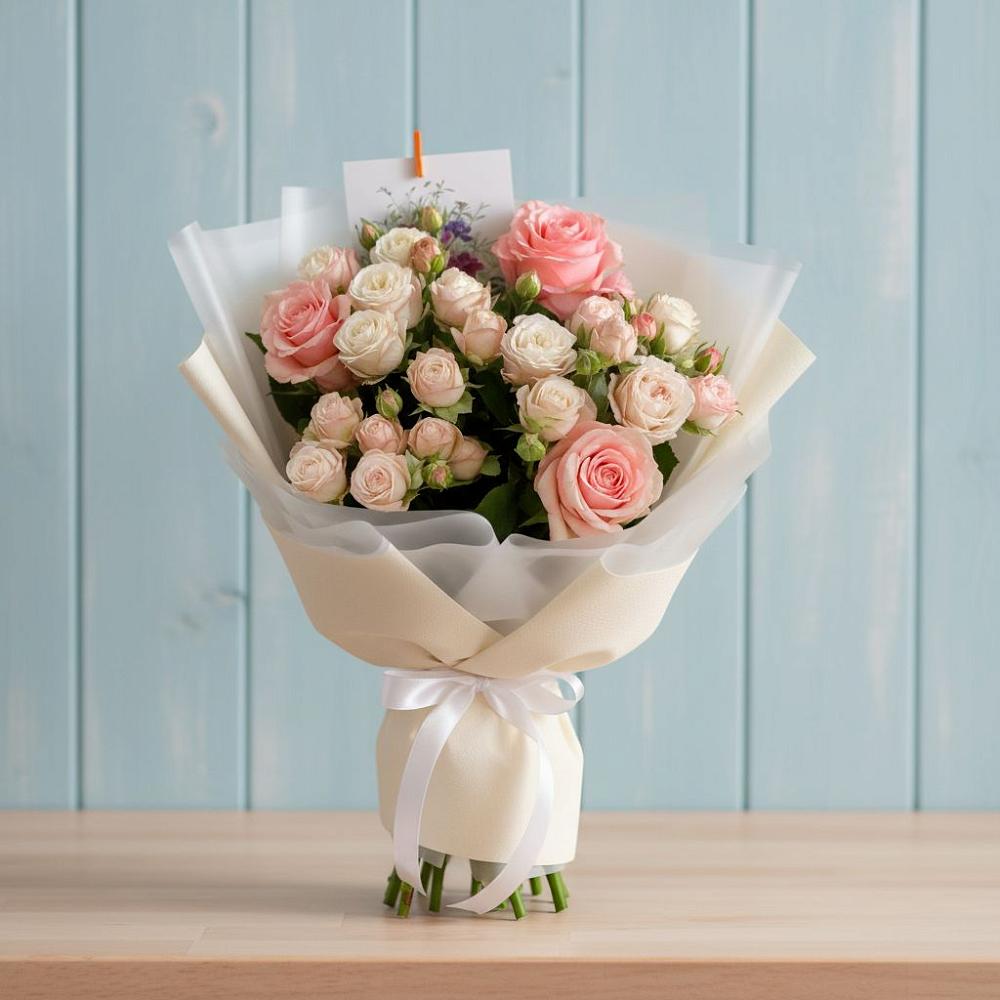 Букет цветов из: Розы в Молочном Вологодской области