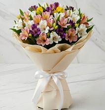 Букет цветов из:  Альстромерии в Молочном Вологодской области