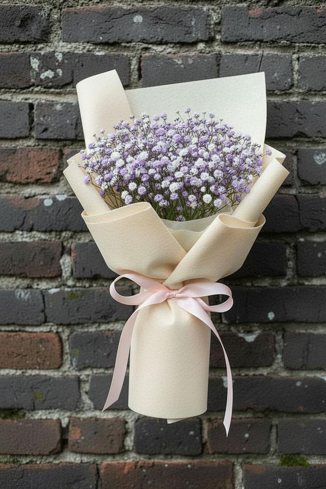 Букет цветов из: Гипсофила в Молочном Вологодской области