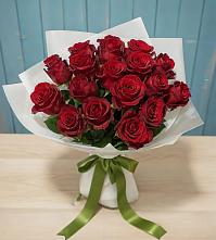 Букет Красные розы в Молочном Вологодской области