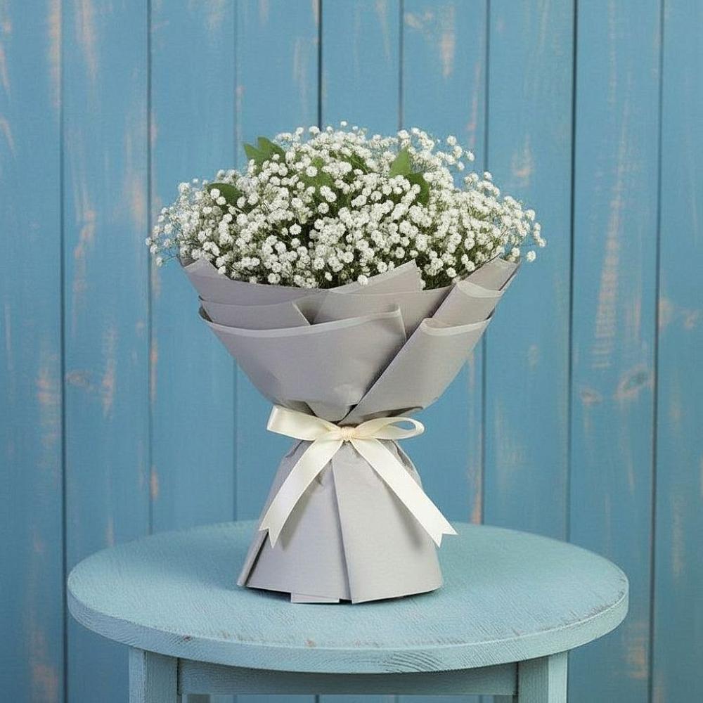 Букет цветов из: Гипсофила в Молочном Вологодской области