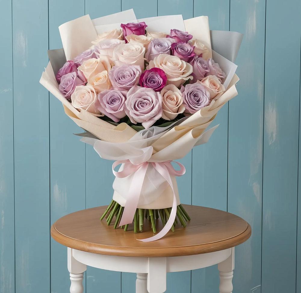 Букет цветов из: Розы в Молочном Вологодской области