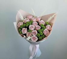 Букет цветов из:  Розы и Хризантемы в Молочном Вологодской области