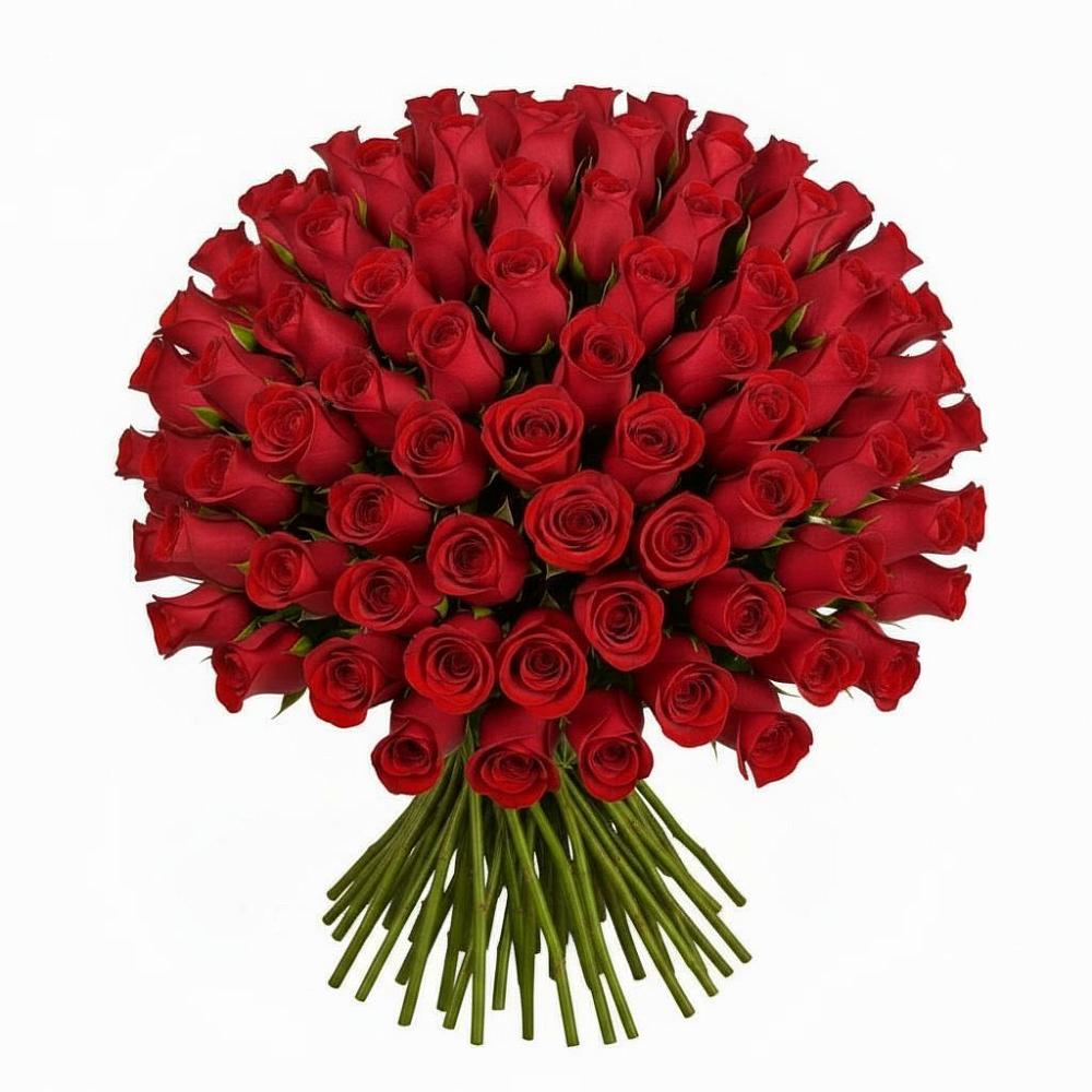 Букет Красные розы Чери Лав в Молочном Вологодской области