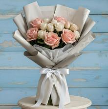 Букет цветов из:  Розы в Молочном Вологодской области