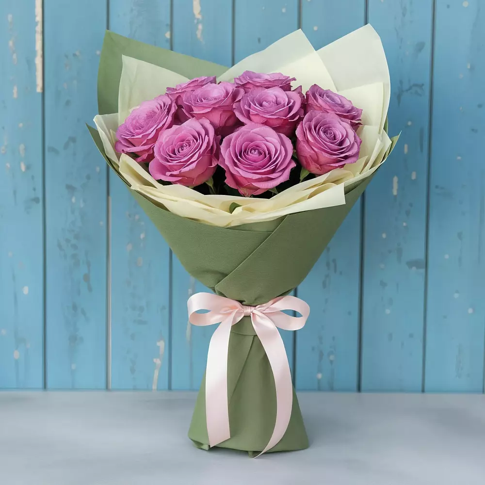 Букет Розы Фёрст Леди в Молочном Вологодской области