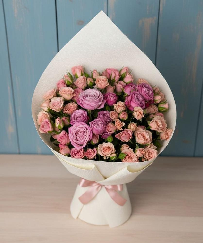 Букет цветов из: Розы в Молочном Вологодской области