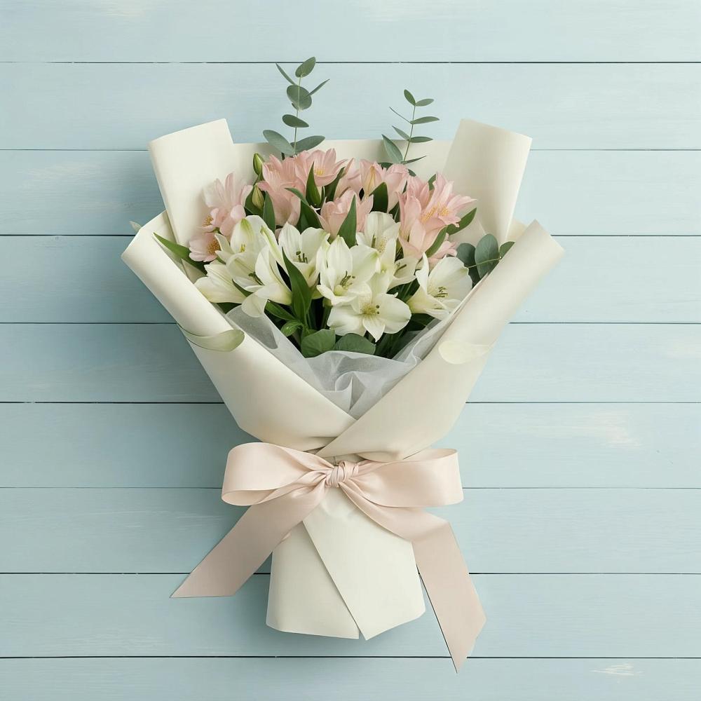 Букет цветов из: Альстромерии в Молочном Вологодской области