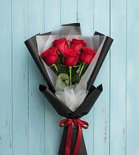 Букет цветов из:  Розы в Молочном Вологодской области