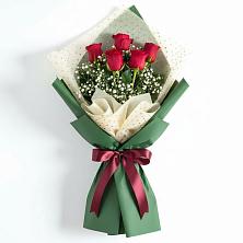 Букет цветов из:  Розы в Молочном Вологодской области
