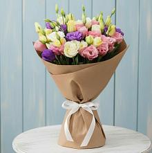Букет цветов из:  Лизиантусы в Молочном Вологодской области