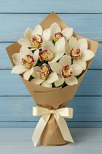 Букет цветов из:  Орхидеи и Розы в Молочном Вологодской области